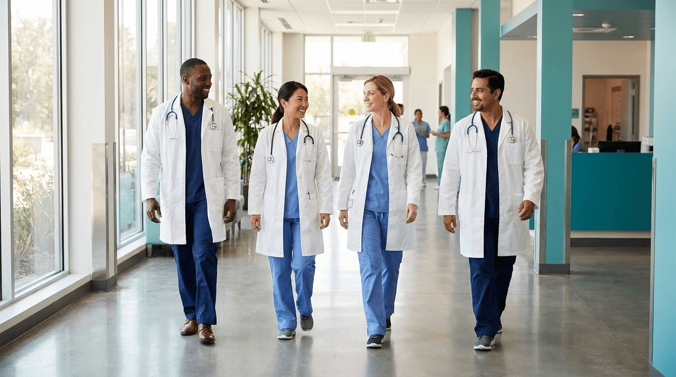 A bright, welcoming Lebarty Medical clinic