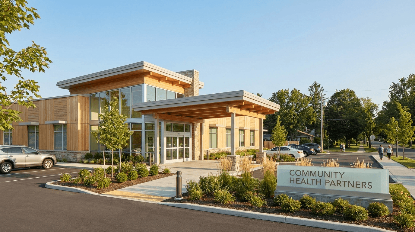 The exterior of the Lebarty Medical clinic in Schenectady, New York