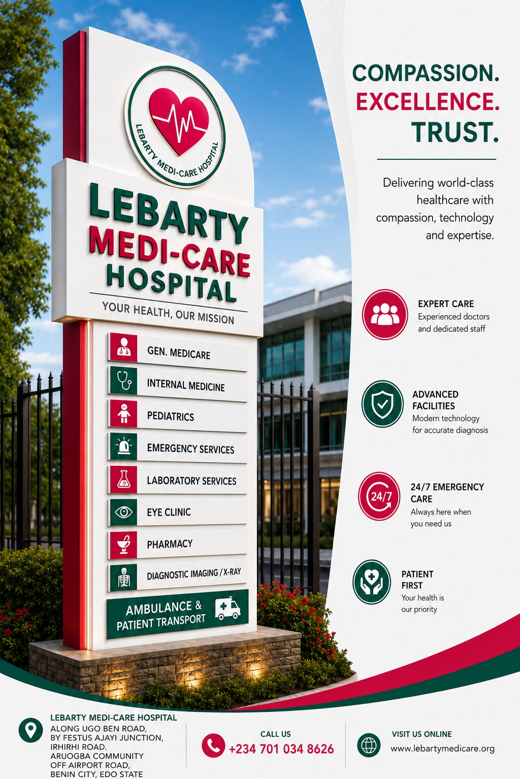 Lebarty Medi-Care Hospital — Compassion. Excellence. Trust.
